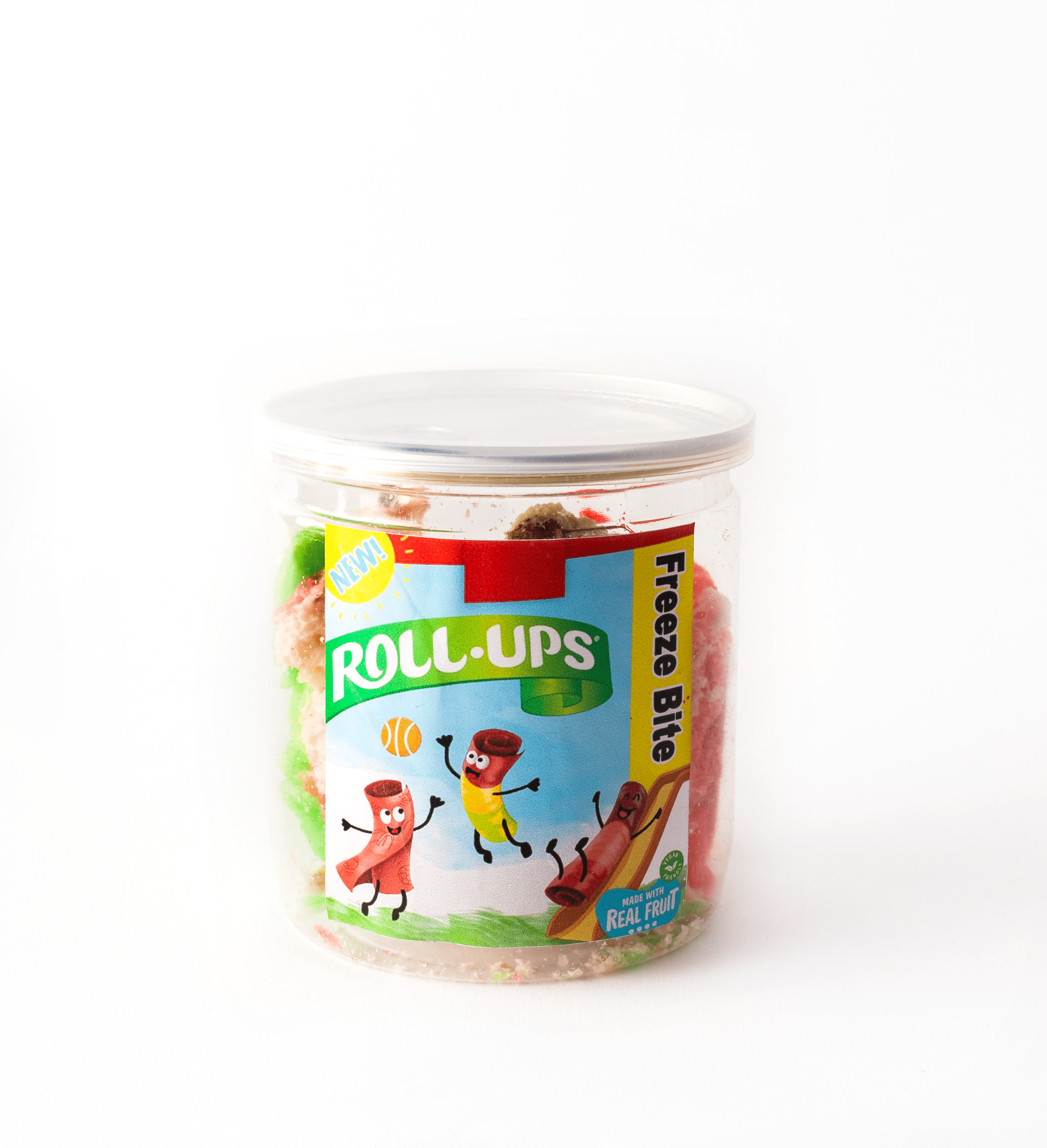 Roll-Up Filled with Ice Cream